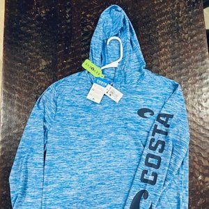 Costa Moisture Wicking Hoodie, Size M